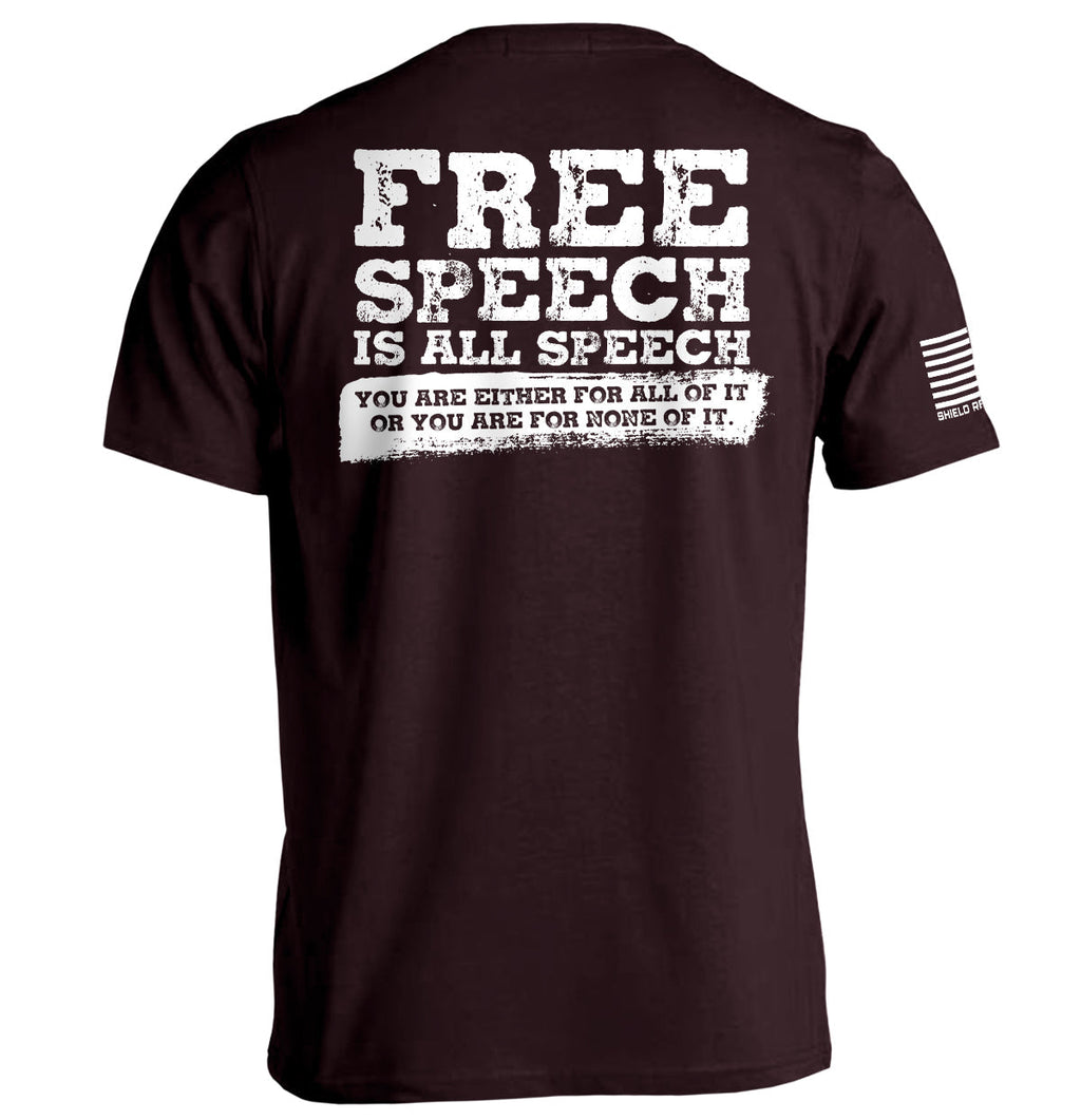 Free Speech Is All Speech T-Shirts, Hoodie, Sweatshirt | CiraTrend.com (Image 3)