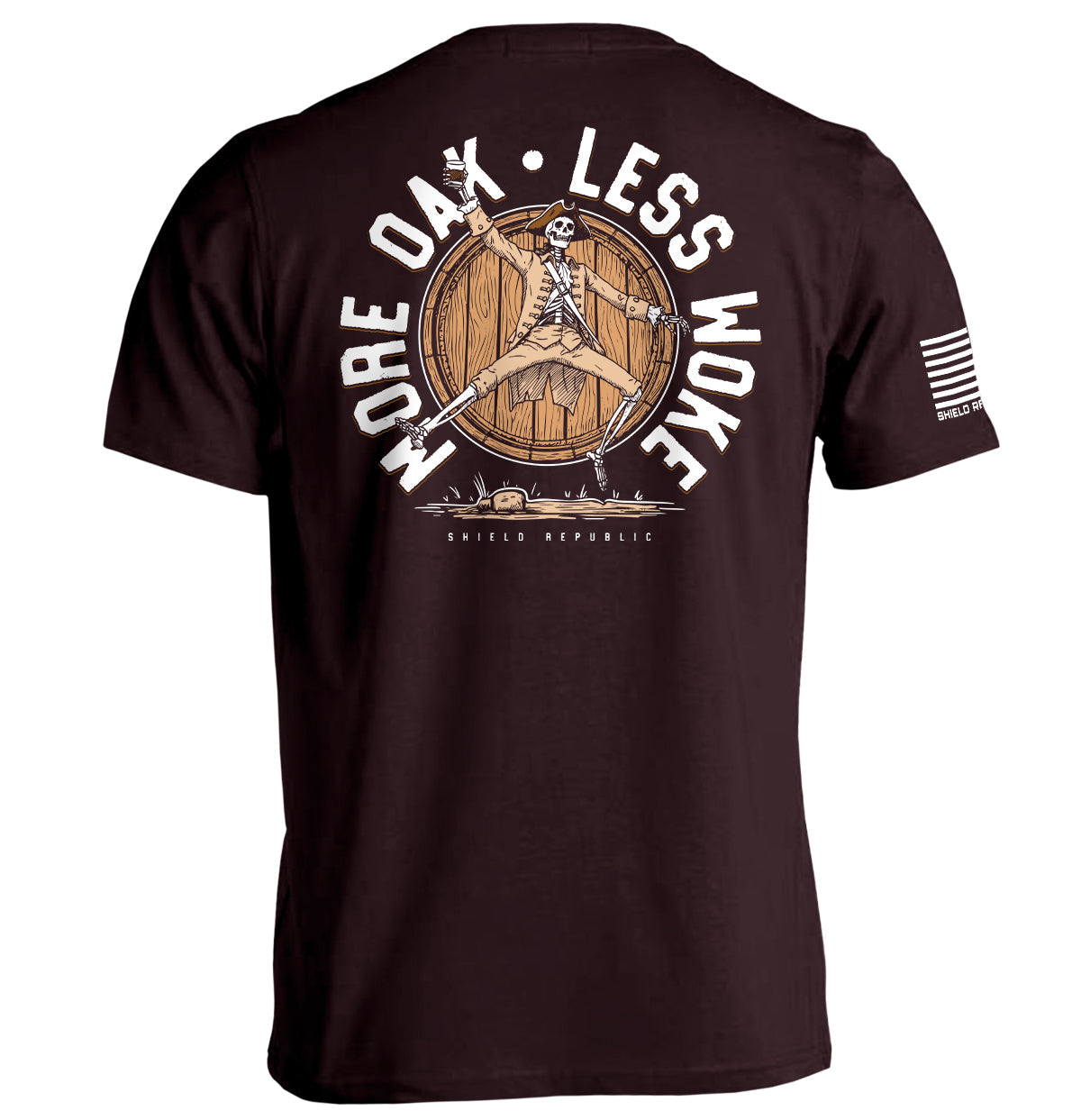 More Oak Less Woke T-Shirts, Hoodie, Sweatshirt | CiraTrend.com (Image 3)