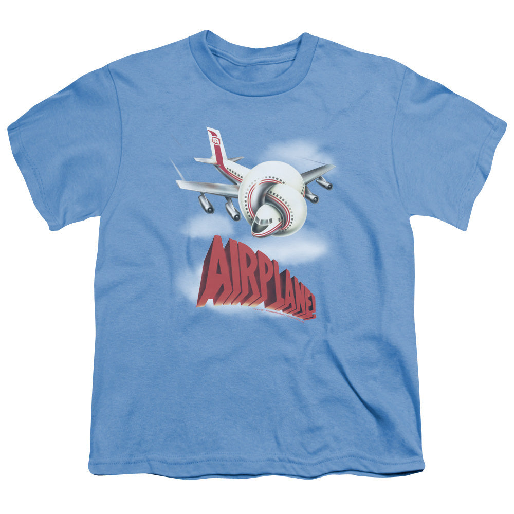 Airplane! Logo Kids Youth T Shirt Carolina Blue Hoodie, Sweatshirt | CiraTrend.com