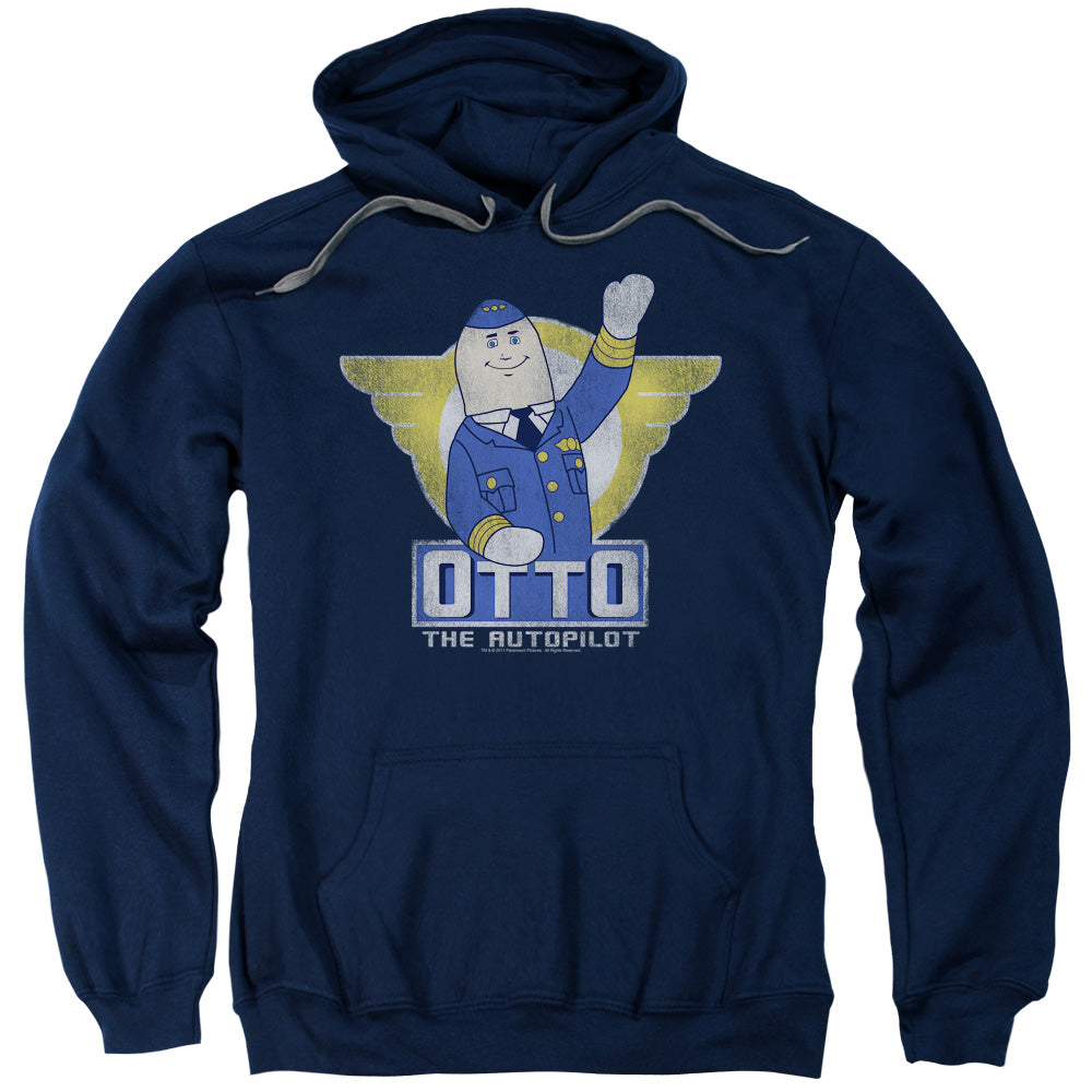 Airplane! OTTO The Autopilot Mens Hoodie Navy Blue T-Shirts, Sweatshirt | CiraTrend.com