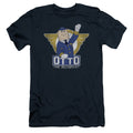 Airplane! OTTO The Autopilot Slim Fit Mens T Shirt Navy Blue Hoodie, Sweatshirt | CiraTrend.com