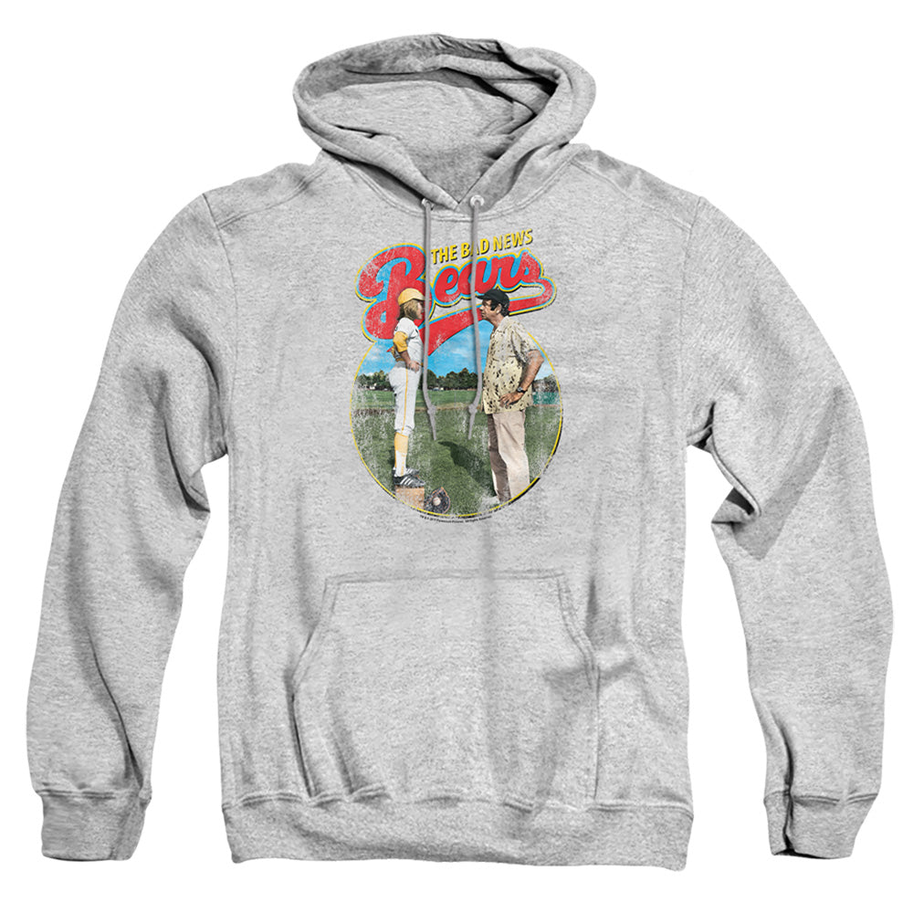 Bad News Bears Vintage Mens Hoodie Athletic Heather T-Shirts, Sweatshirt | CiraTrend.com (Image 1)