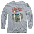 Bad News Bears Vintage Mens Long Sleeve Shirt Athletic Heather Hoodie, Sweatshirt | CiraTrend.com (Image 1)