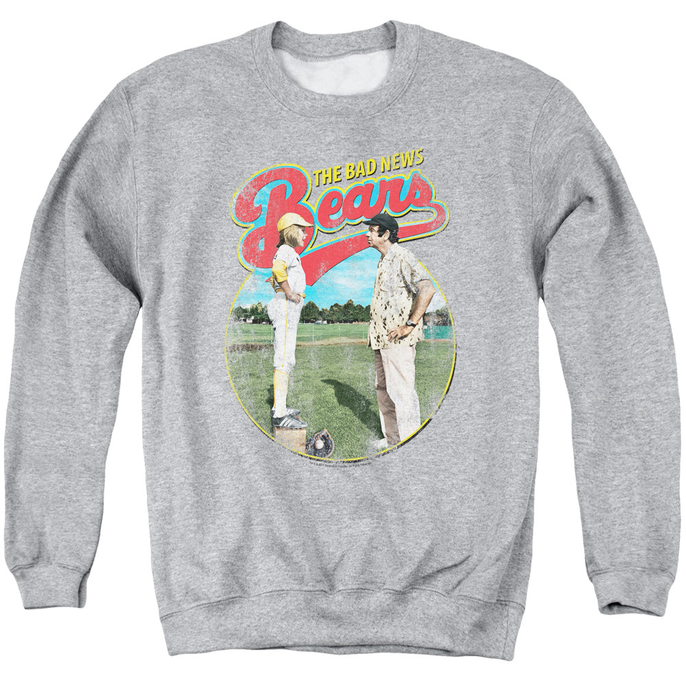 Bad News Bears Vintage Mens Crewneck Sweatshirt Athletic Heather T-Shirts, Hoodie | CiraTrend.com