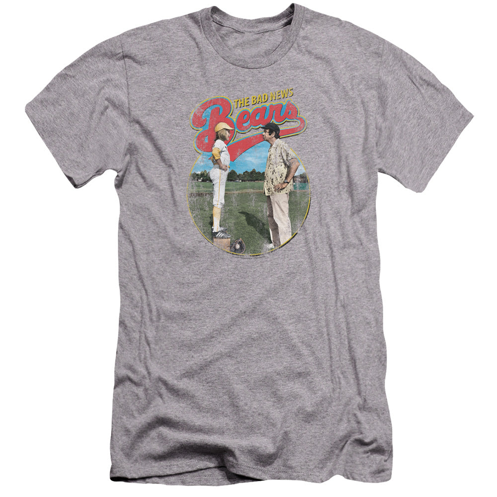 Bad News Bears Vintage Premium Bella Canvas Slim Fit Mens T Shirt Athletic Heather Hoodie, Sweatshirt | CiraTrend.com