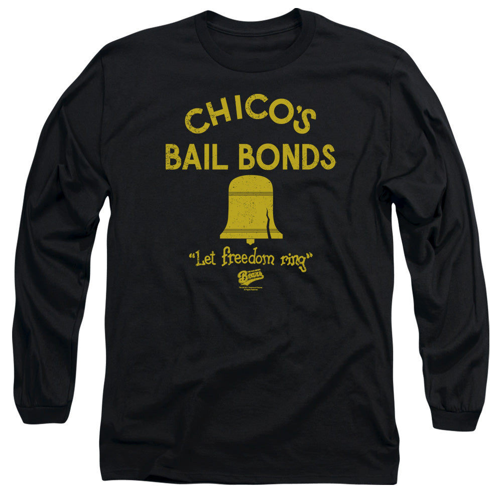 Bad News Bears Chicos Bail Bonds Long Sleeve Shirt Black T-Shirts, Hoodie, Sweatshirt