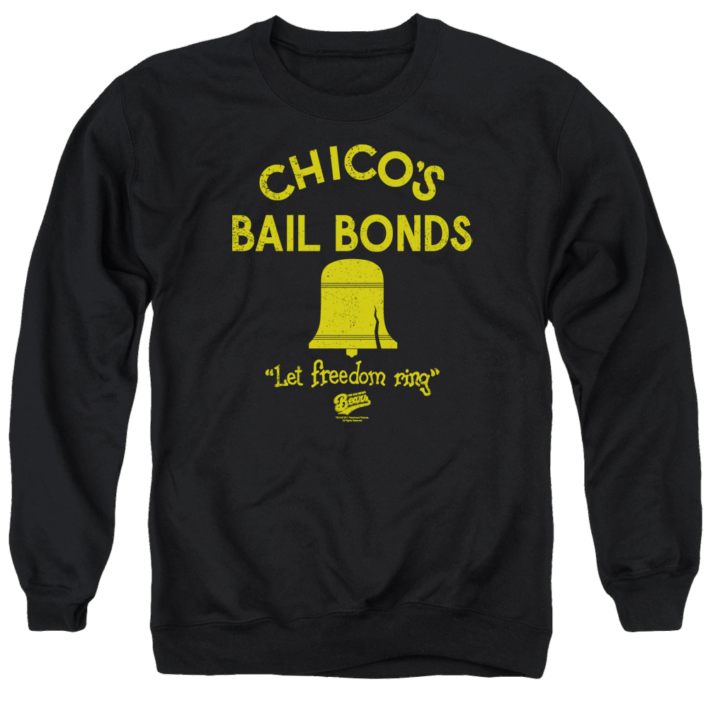 Bad News Bears Chico's Bail Bonds - Men's Crewneck Sweatshirt T-Shirts, Hoodie | CiraTrend.com