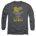 Bad News Bears Always Bad News Long Sleeve Shirt Charcoal T-Shirts, Hoodie, Sweatshirt