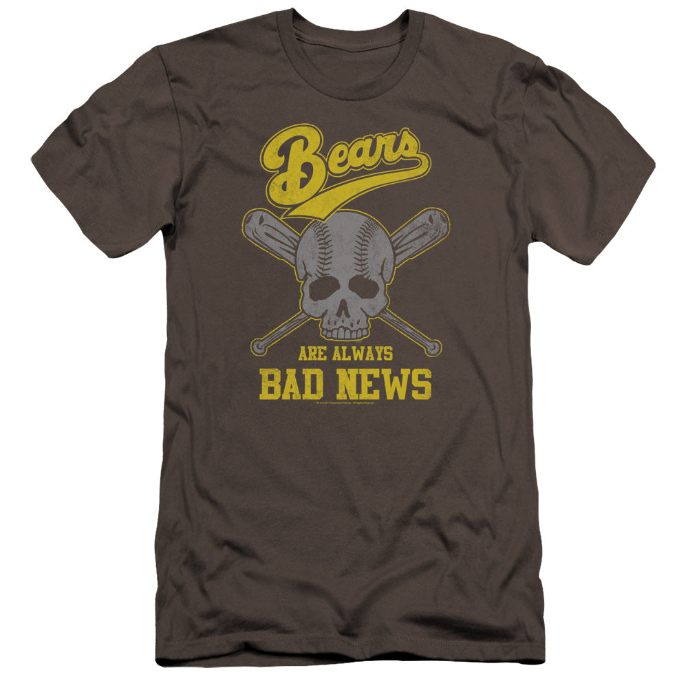 Bad News Bears Always Bad News Bella Canvas Slim Fit Charcoal T-Shirts, Hoodie, Sweatshirt