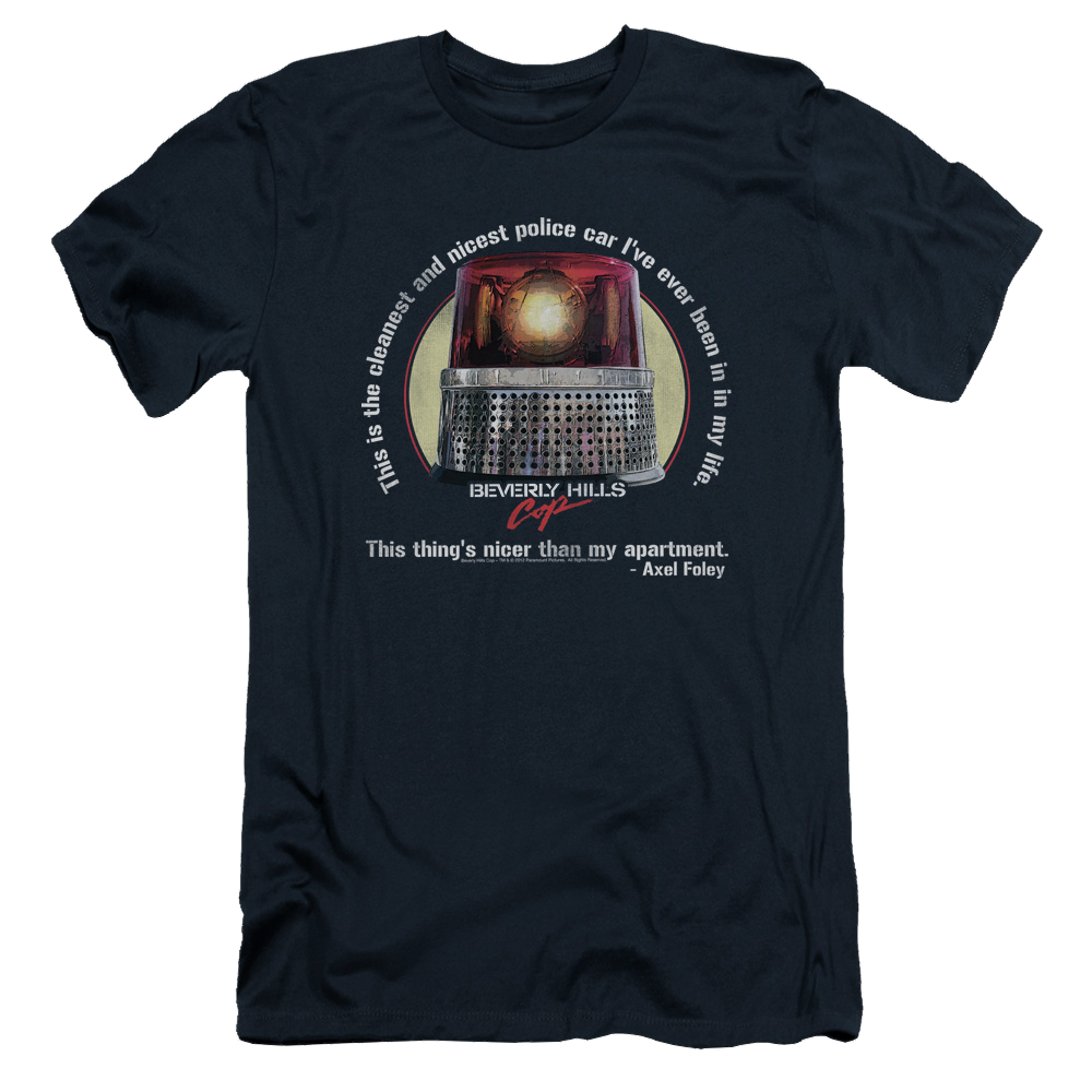 Beverly Hills Cop Nicest Police Car - Men's Slim Fit T-Shirt Hoodie, Sweatshirt | CiraTrend.com
