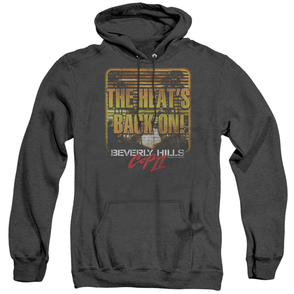 Beverly Hills Cop The Heats Back On - Heather Pullover Hoodie T-Shirts, Sweatshirt | CiraTrend.com