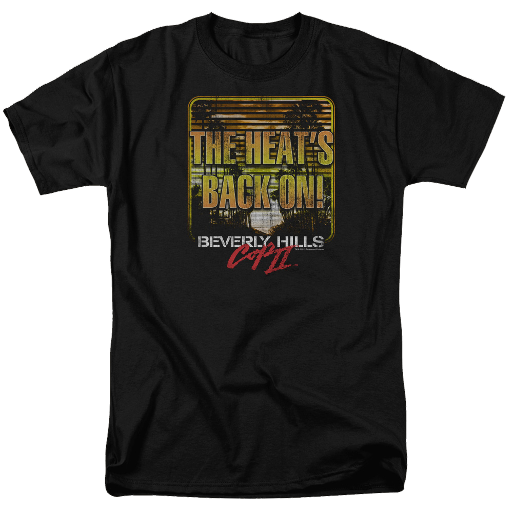Beverly Hills Cop The Heats Back On - Men's Regular Fit T-Shirt Hoodie, Sweatshirt | CiraTrend.com
