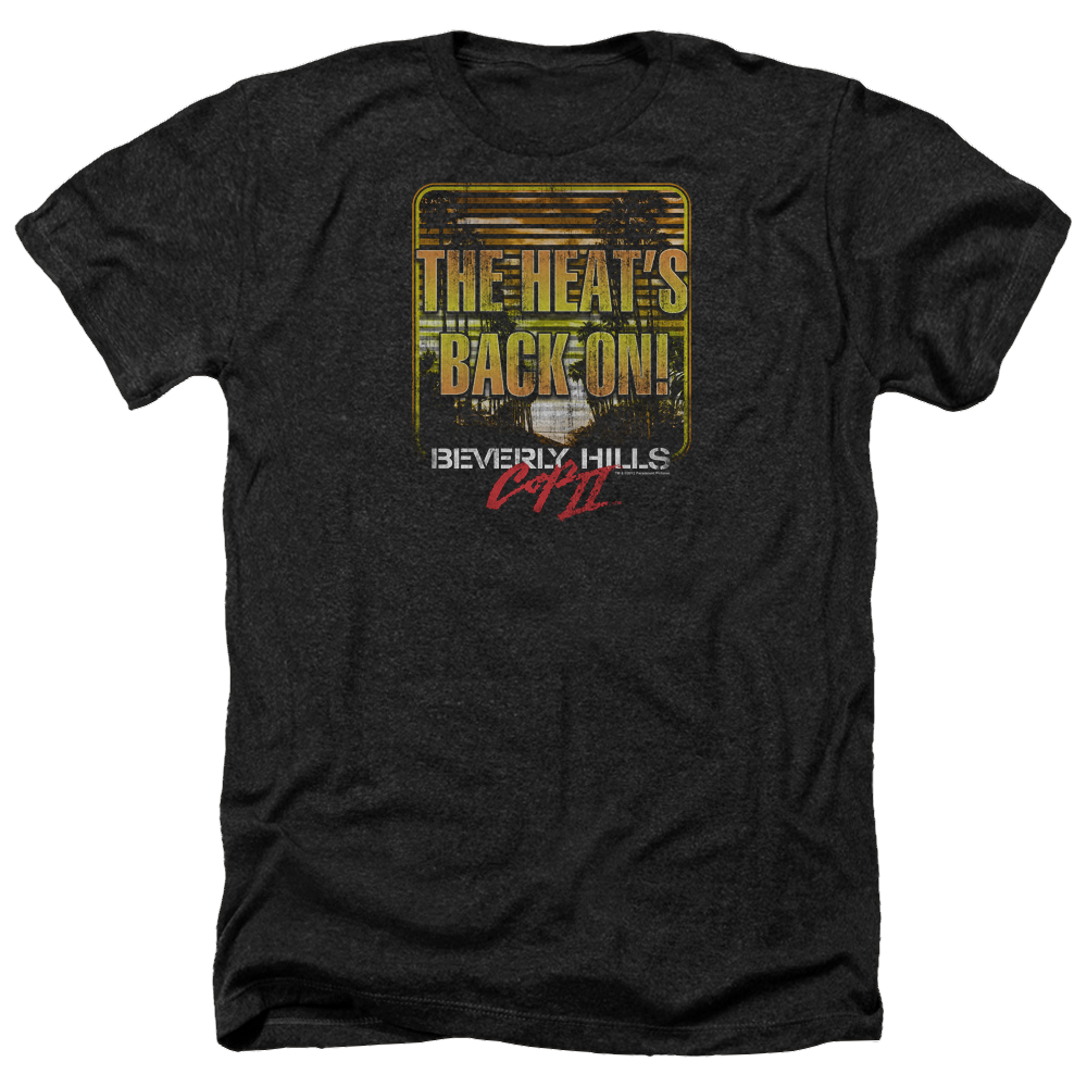 Beverly Hills Cop The Heats Back On - Men's Heather T-Shirt Hoodie, Sweatshirt | CiraTrend.com