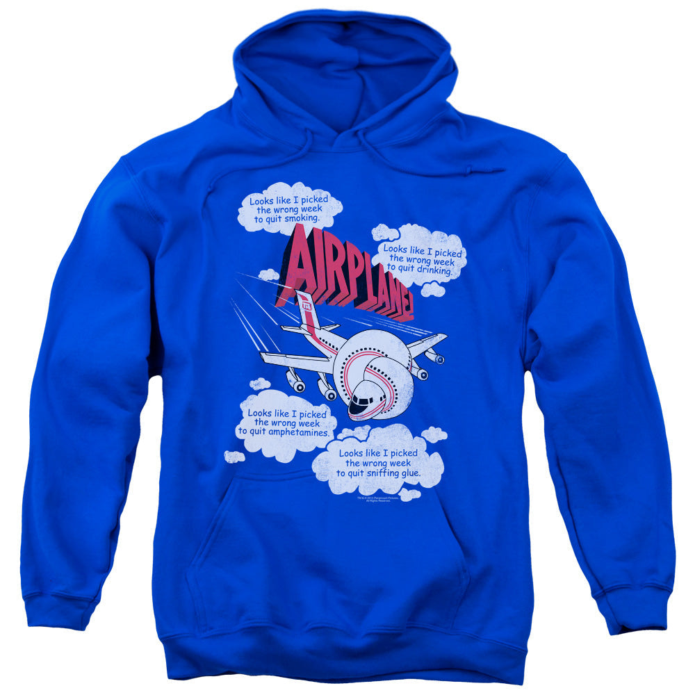Airplane Picked Wrong Day Royal Blue T-Shirts, Hoodie, Sweatshirt