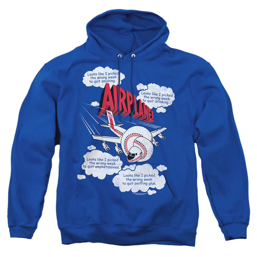 Airplane Picked Wrong Day Royal Blue T-Shirts, Hoodie, Sweatshirt
