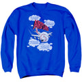 Airplane Picked The Wrong Day Mens Crewneck Sweatshirt Royal Blue T-Shirts, Hoodie | CiraTrend.com (Image 1)