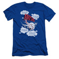 Airplane! Picked The Wrong Day Slim Fit Mens T Shirt Royal Blue Hoodie, Sweatshirt | CiraTrend.com