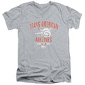 Airplane! Trans American Mens Slim Fit V-Neck T Shirt Athletic Heather Hoodie, Sweatshirt | CiraTrend.com