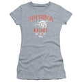 Airplane! Trans American Junior Sheer Cap Sleeve Womens T Shirt Athletic Heather Hoodie, Sweatshirt | CiraTrend.com