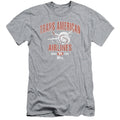 Airplane! Trans American Slim Fit Mens T Shirt Athletic Heather Hoodie, Sweatshirt | CiraTrend.com