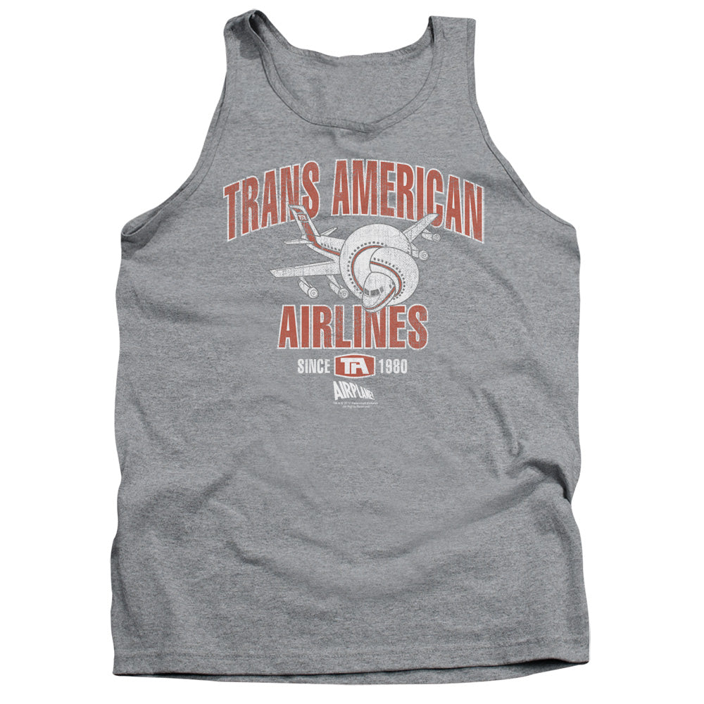 Airplane Trans American Mens Tank Top Shirt Athletic Heather Hoodie, Sweatshirt | CiraTrend.com (Image 1)