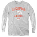 Airplane! Trans American Long Sleeve Kids Youth T Shirt Athletic Heather Hoodie, Sweatshirt | CiraTrend.com