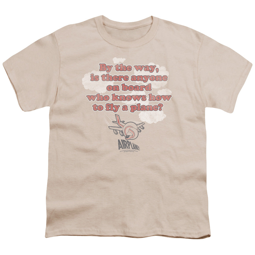 Airplane! Fly Kids Youth T Shirt Cream Hoodie, Sweatshirt | CiraTrend.com