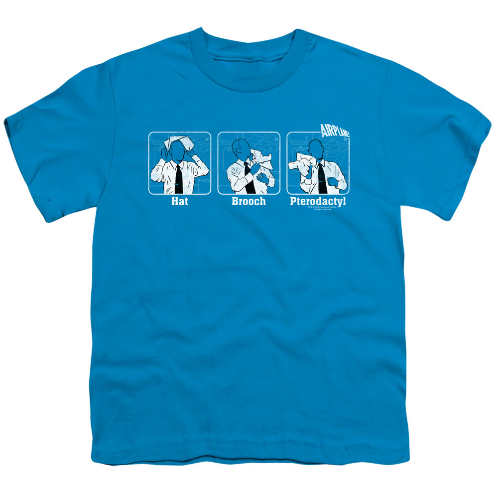 Airplane! Johnny Improv Kids Youth T Shirt Turquoise Hoodie, Sweatshirt | CiraTrend.com