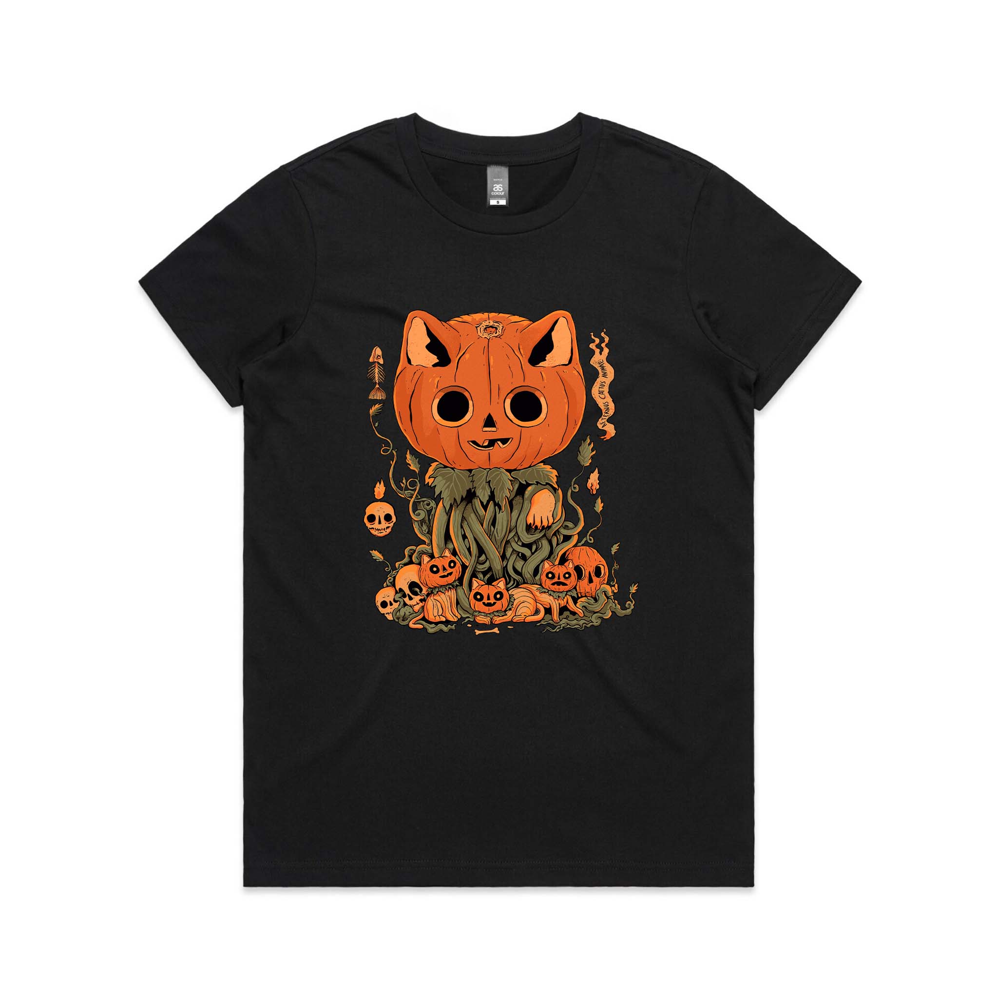 Great Pumpkin Cat Tee Hoodie, Sweatshirt | CiraTrend.com (Image 4)