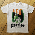 VINTAGE 50s 'PERRIER' POSTER HEAVYWEIGHT WHITE T-SHIRT Hoodie, Sweatshirt | CiraTrend.com (Image 1)