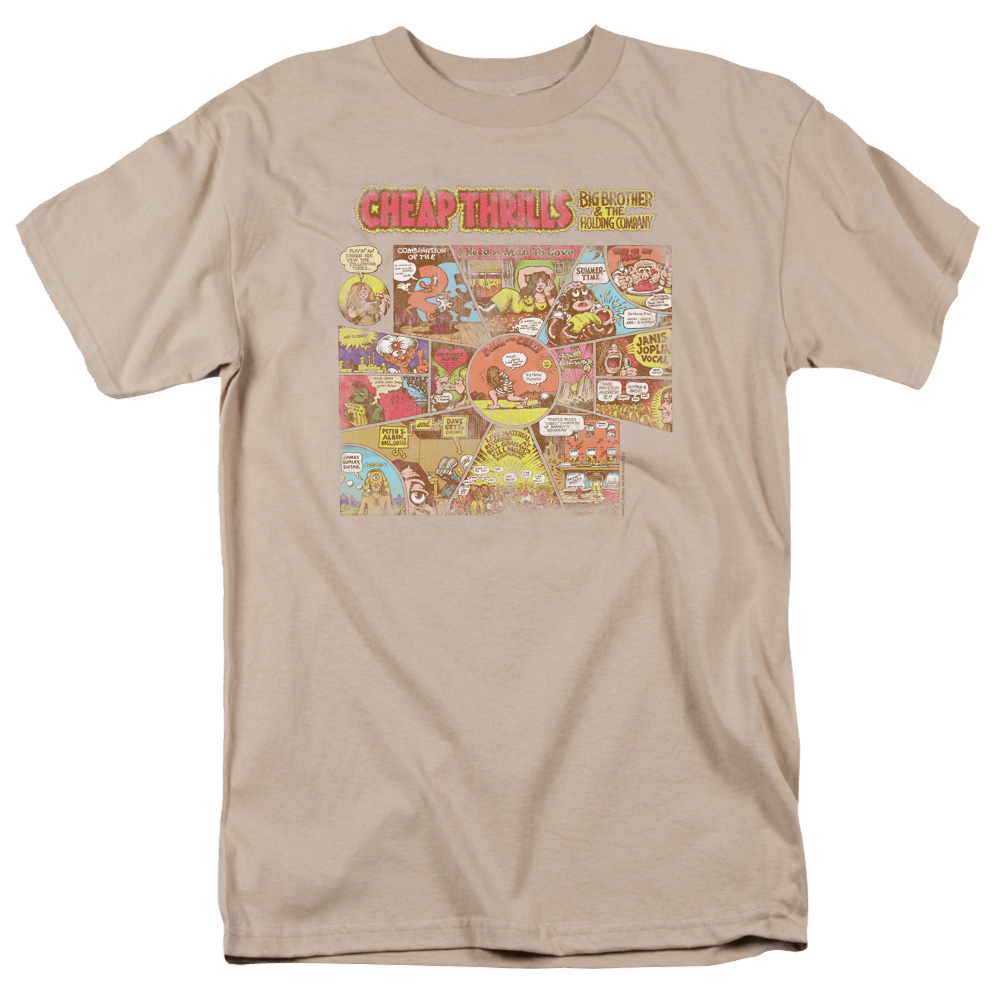Big Brother and the Holding Company Cheap Thrills - Men's Regular Fit T-Shirt Hoodie, Sweatshirt | CiraTrend.com