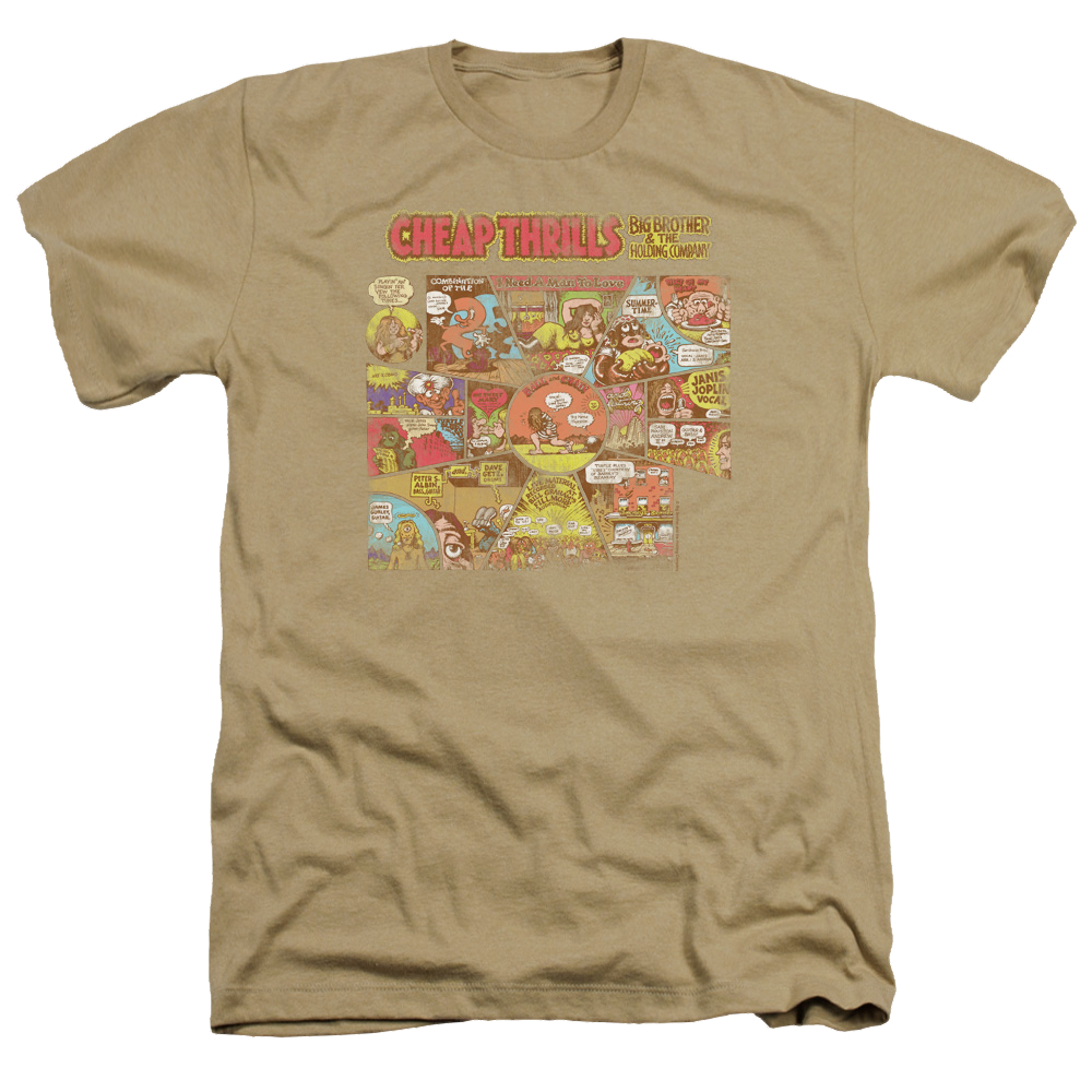 Big Brother and the Holding Company Cheap Thrills - Men's Heather T-Shirt Hoodie, Sweatshirt | CiraTrend.com