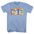 Pez Mens S/S T-Shirt - Logo - Heather Light Blue Heather Hoodie, Sweatshirt | CiraTrend.com