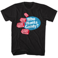 Pez Mens S/S T-Shirt - Who Wants Candy - Solid Black Hoodie, Sweatshirt | CiraTrend.com
