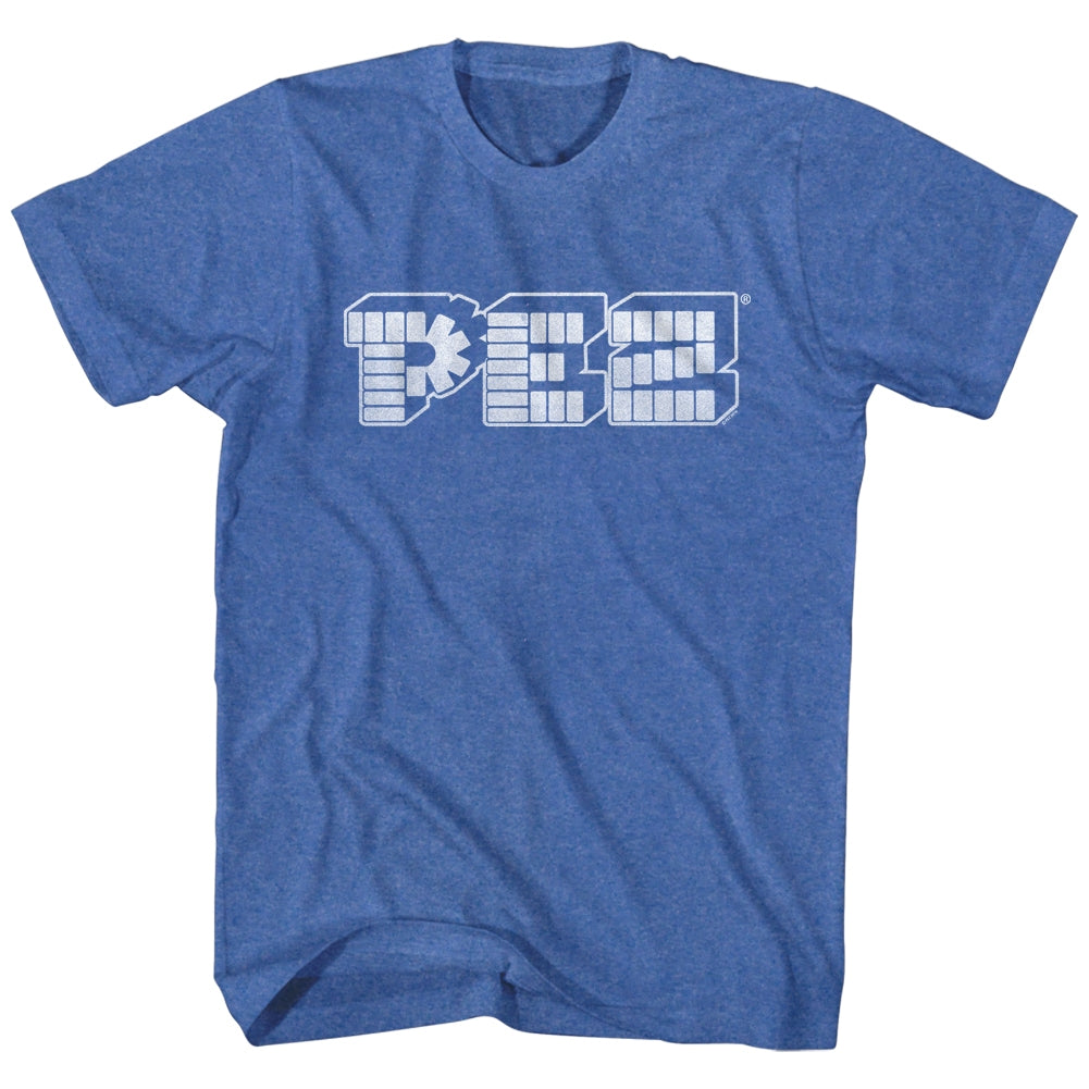 Pez Mens S/S T-Shirt - Monochrome Pez - Heather Royal Heather Hoodie, Sweatshirt | CiraTrend.com