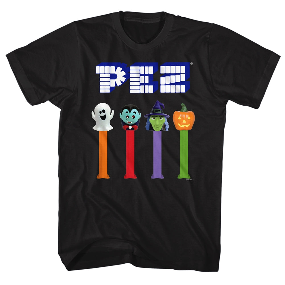 Pez Mens S/S T-Shirt - Halloween - Solid Black Hoodie, Sweatshirt | CiraTrend.com