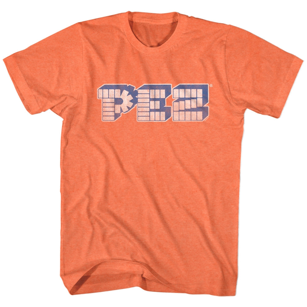 Pez Mens S/S T-Shirt - Stand Alone Logo - Heather Bright Orange Heather Hoodie, Sweatshirt | CiraTrend.com