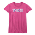 Pez Girls Juniors S/S T-Shirt - Stand Alone Logo - Solid Fuschia Hoodie, Sweatshirt | CiraTrend.com