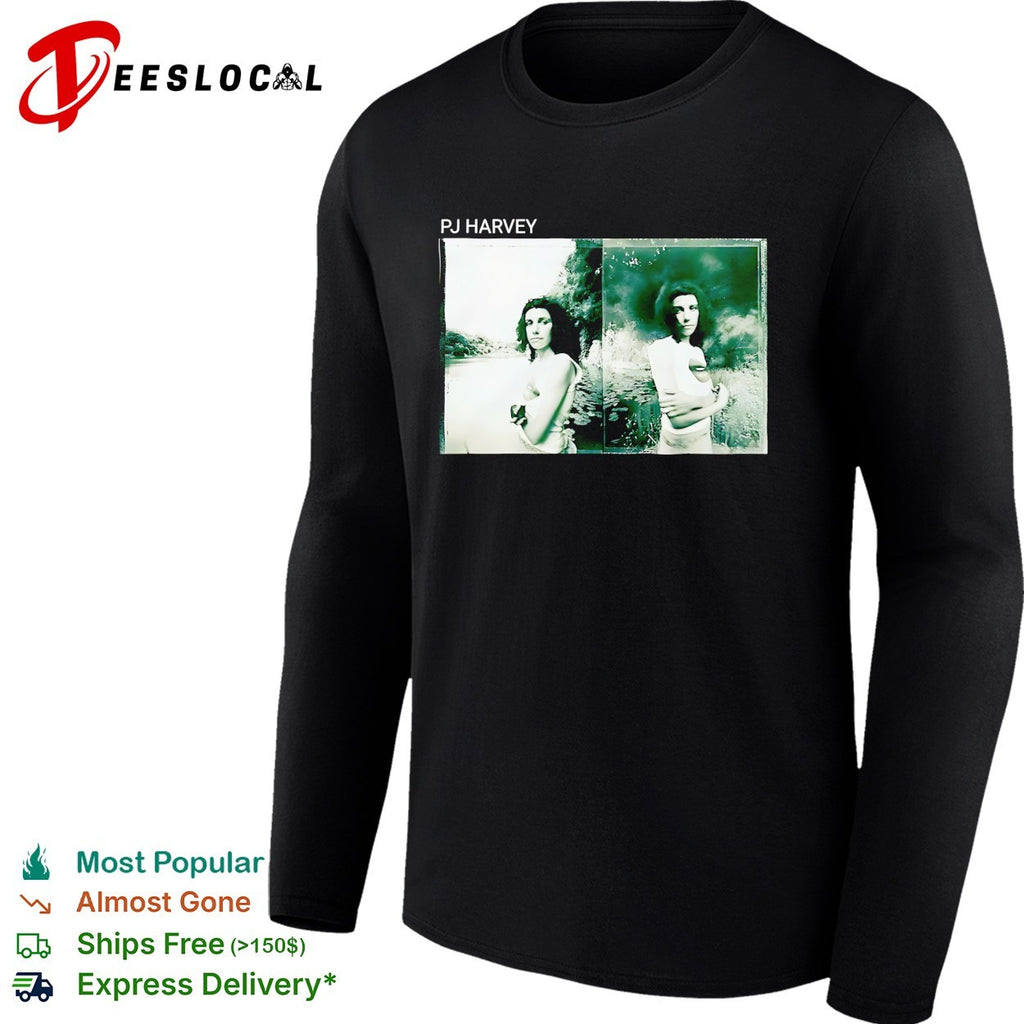 PJ Harvey standing by river shirt