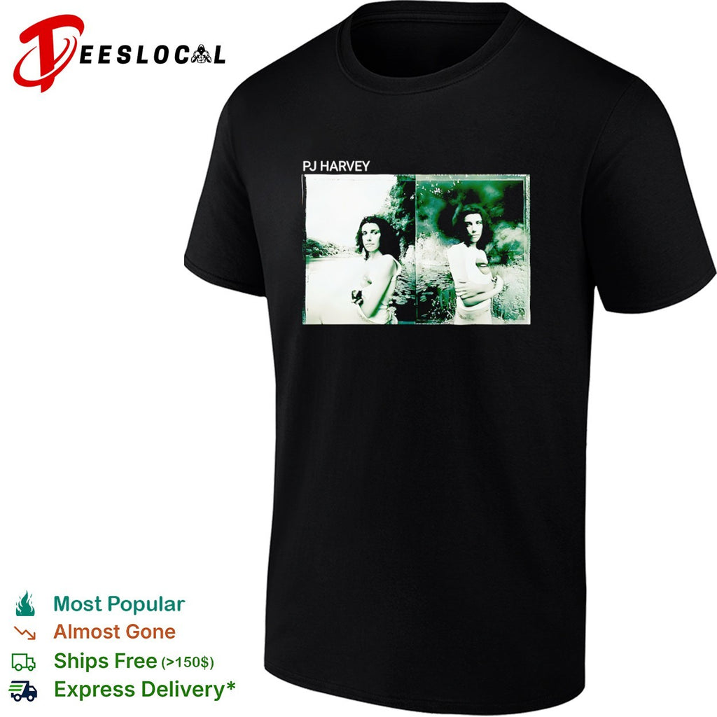 PJ Harvey vintage black and white photo shirt