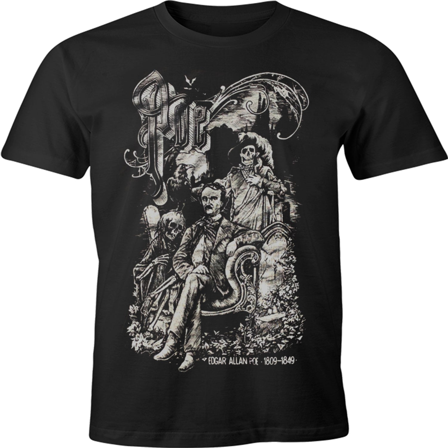 EDGAR ALLAN POE SHIRT Hoodie, Sweatshirt | CiraTrend.com