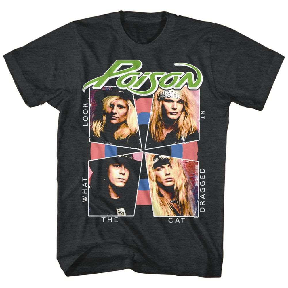Poison Cat Dragged In Official Heather T-shirt Hoodie, Sweatshirt | CiraTrend.com