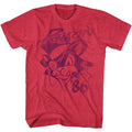 Poison Mens S/S T-Shirt - Poison86 - Heather Cherry Heather Hoodie, Sweatshirt | CiraTrend.com