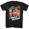 Poison Mens S/S T-Shirt - Iwantaction - Solid Black Hoodie, Sweatshirt | CiraTrend.com