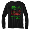 Poison Mens L/S T-Shirt - Open Up - Solid Black Hoodie, Sweatshirt | CiraTrend.com