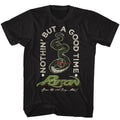 Poison Mens S/S T-Shirt - Nbagt - Solid Black Hoodie, Sweatshirt | CiraTrend.com