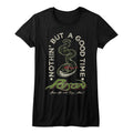 Poison Girls Juniors S/S T-Shirt - Nbagt - Solid Black Hoodie, Sweatshirt | CiraTrend.com