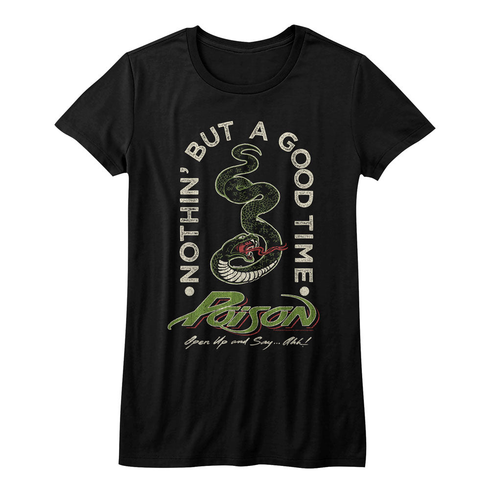 Poison Girls Juniors S/S T-Shirt - Nbagt - Solid Black Hoodie, Sweatshirt | CiraTrend.com