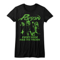 Poison Girls Juniors S/S T-Shirt - Erhit - Solid Black Hoodie, Sweatshirt | CiraTrend.com