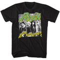 Poison Mens S/S T-Shirt - Flesh Blood Banner - Solid Black Hoodie, Sweatshirt | CiraTrend.com